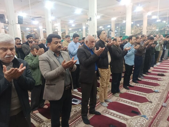 نماز جمعه برازجان به روایت تصویر