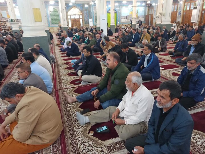 نماز جمعه برازجان به روایت تصویر