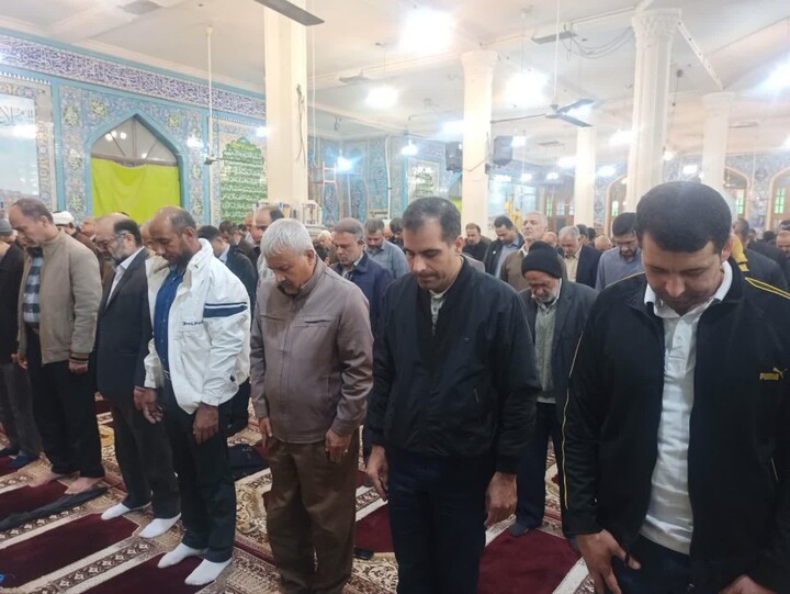 نماز جمعه برازجان به روایت تصویر