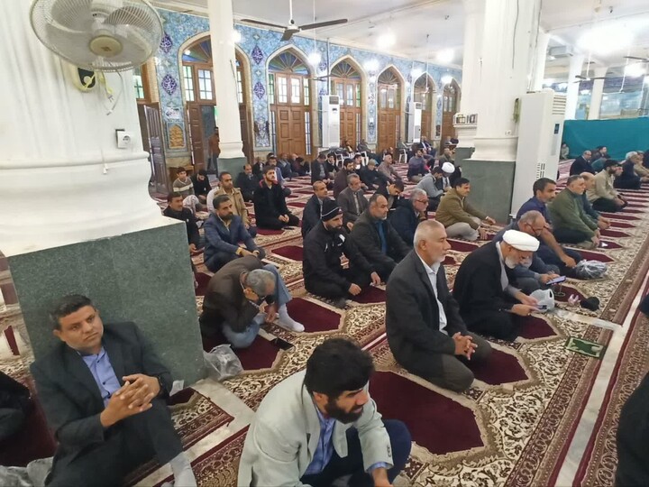 نماز جمعه برازجان به روایت تصویر