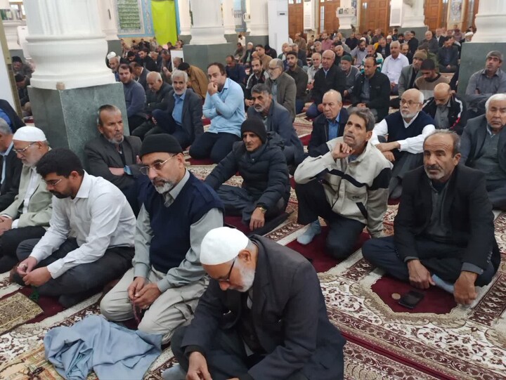 نماز جمعه برازجان به روایت تصویر