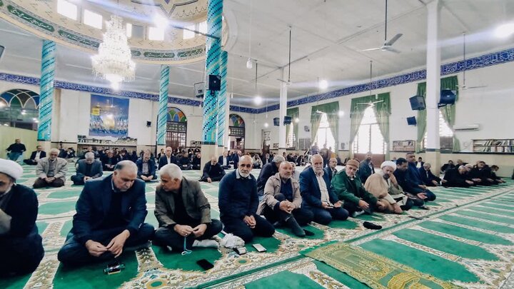 تصاویر/ اقامه نماز جمعه شهر بهرمان