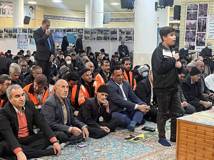 تصاویر/ اقامه نماز جمعه در شهرستان ایوان