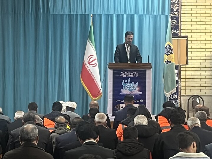 تصاویر/ اقامه نماز جمعه در شهرستان ایوان