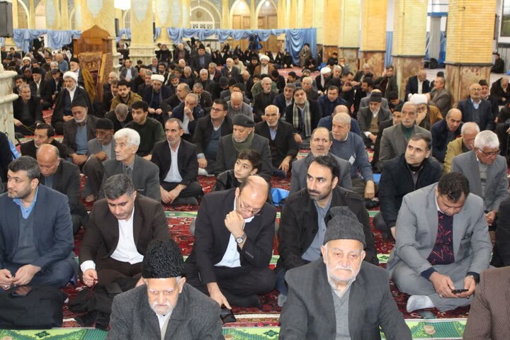 تصاویر/ اقامه نماز جمعه شهرستان بناب