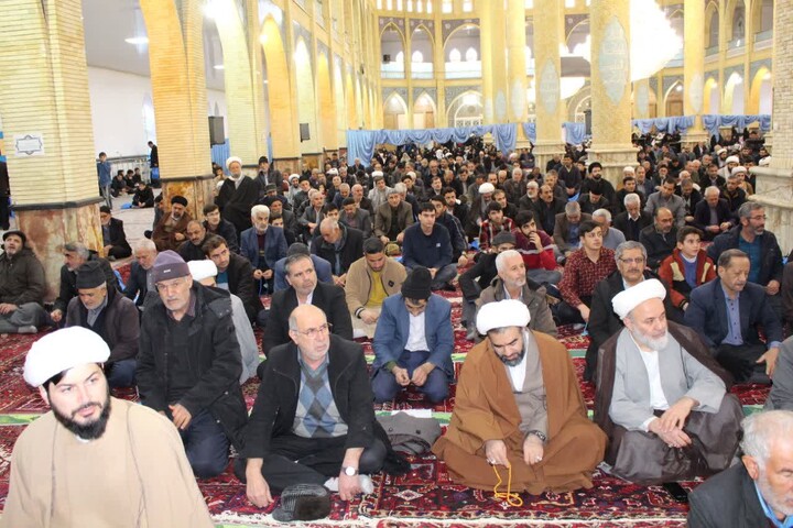 تصاویر/ اقامه نماز جمعه شهرستان بناب