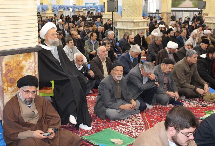 تصاویر/ اقامه نماز جمعه شهرستان بناب