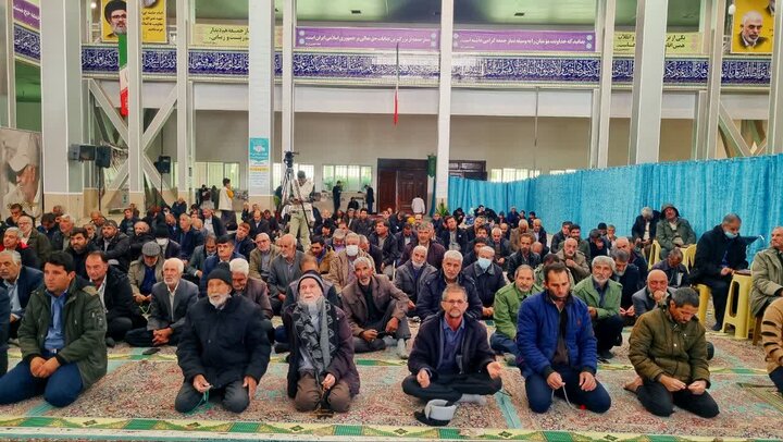 تصاویر/ اقامه نماز جمعه شهر رابر