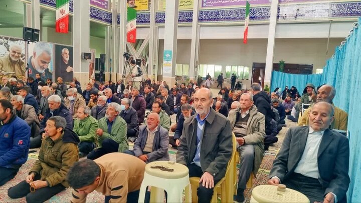 تصاویر/ اقامه نماز جمعه شهر رابر