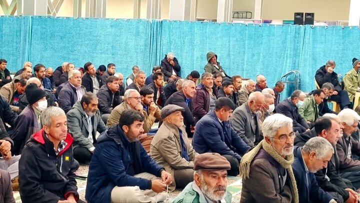 تصاویر/ اقامه نماز جمعه شهر رابر