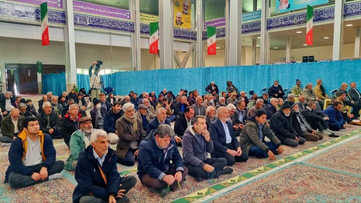 تصاویر/ اقامه نماز جمعه شهر رابر