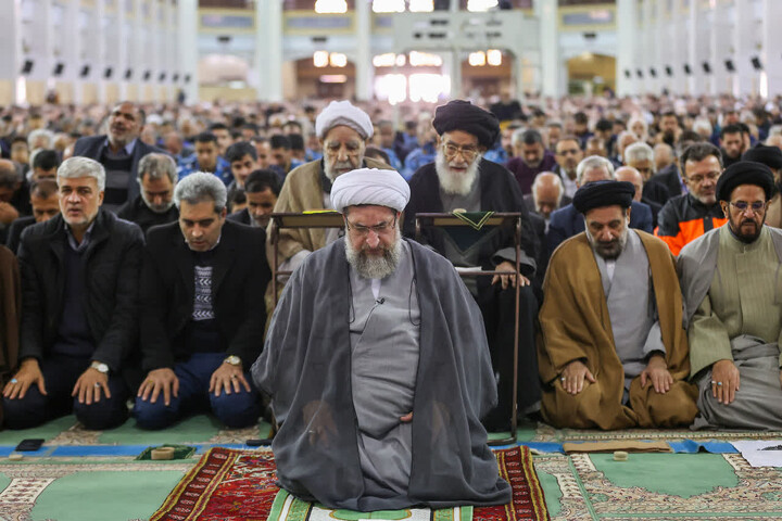 تصاویر/ اقامه نماز جمعه شهرستان تبریز