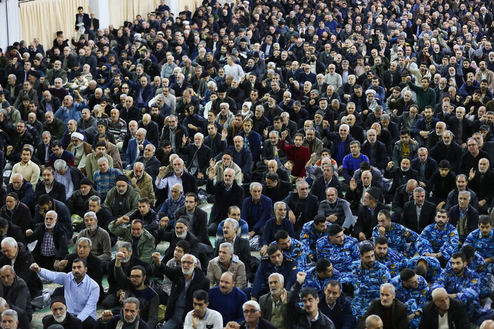 تصاویر/ اقامه نماز جمعه شهرستان تبریز