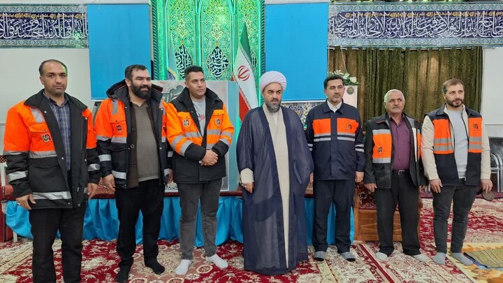 تصاویر/ اقامه نماز جمعه شهرستان ترکمنچای