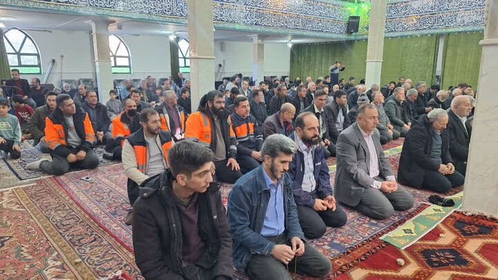 تصاویر/ اقامه نماز جمعه شهرستان ترکمنچای