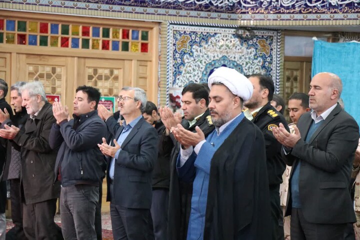 تصاویر/ اقامه نماز جمعه شهرستان جلفا