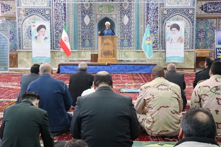 تصاویر/ اقامه نماز جمعه شهرستان جلفا