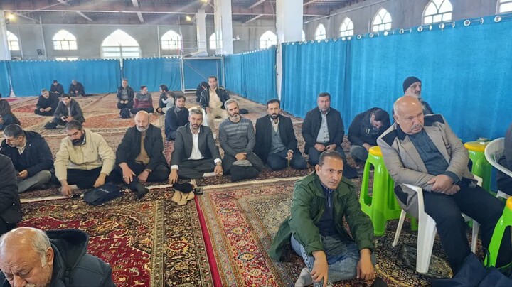 تصاویر/ اقامه نماز جمعه شهرستان سراب