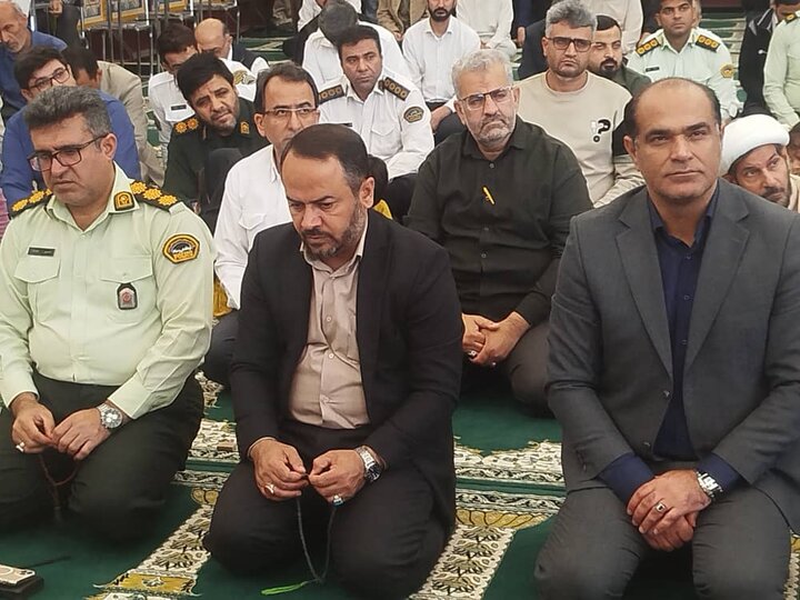 نمازجمعه امروز شهر عسلویه به روایت تصاویر