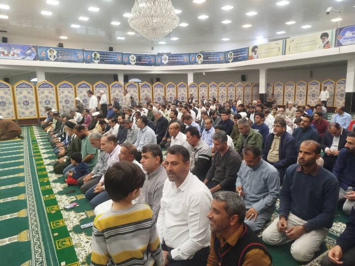 نمازجمعه امروز شهر عسلویه به روایت تصاویر