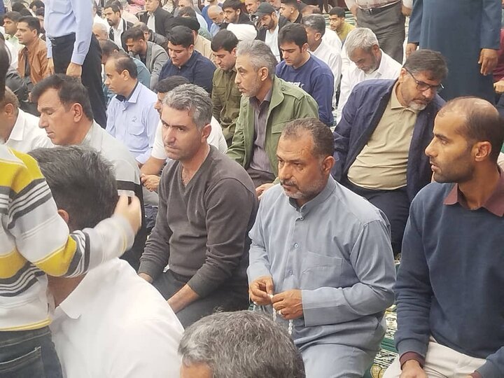 نمازجمعه امروز شهر عسلویه به روایت تصاویر