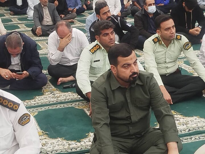 نمازجمعه امروز شهر عسلویه به روایت تصاویر