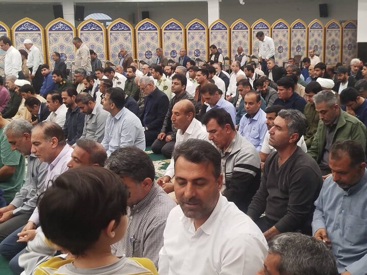 نمازجمعه امروز شهر عسلویه به روایت تصاویر