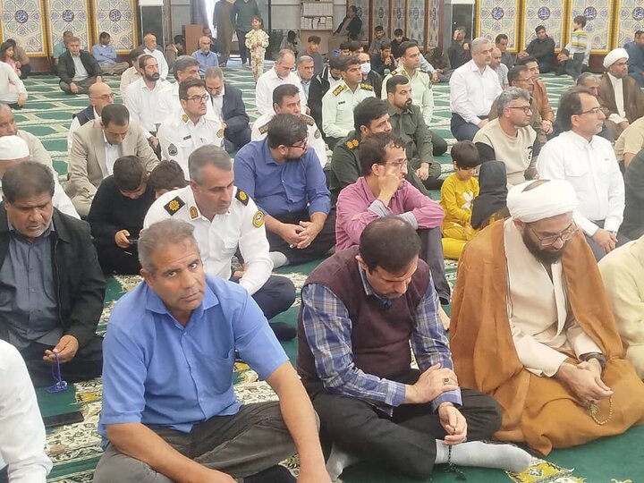 نمازجمعه امروز شهر عسلویه به روایت تصاویر