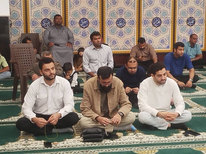 نمازجمعه امروز شهر عسلویه به روایت تصاویر