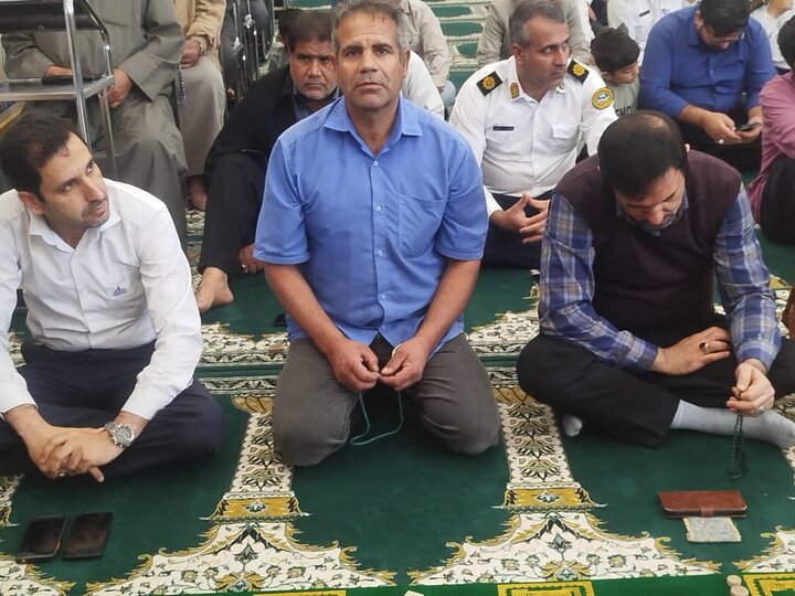 نمازجمعه امروز شهر عسلویه به روایت تصاویر