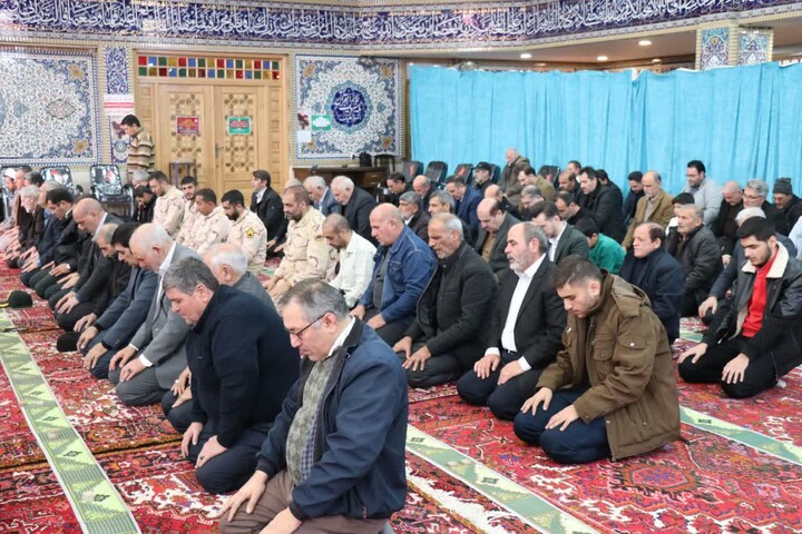 تصاویر/ اقامه نماز جمعه شهرستان جلفا