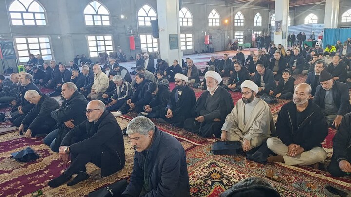 تصاویر/ اقامه نماز جمعه شهرستان سراب