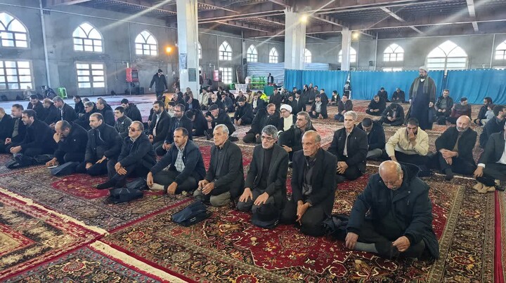 تصاویر/ اقامه نماز جمعه شهرستان سراب