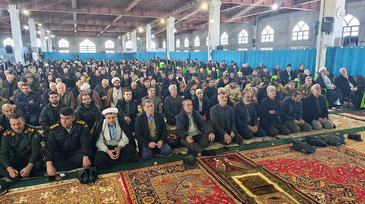 تصاویر/ اقامه نماز جمعه شهرستان سراب