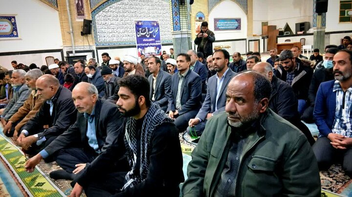 تصاویر/ اقامه نماز جمعه شهر فهرج