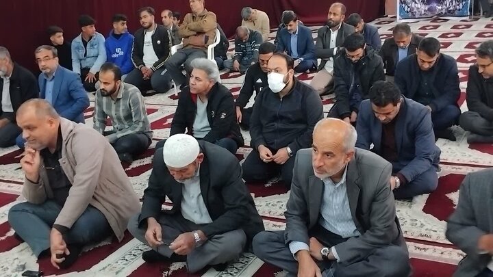 نمازجمعه امروز شهر سعدآباد در آیینه نصاویر