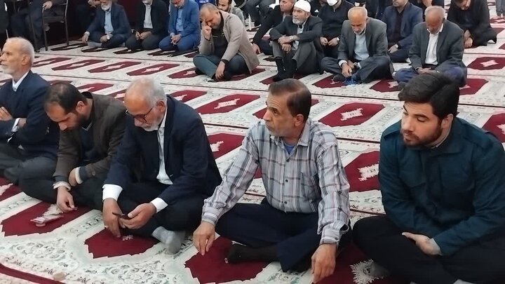 نمازجمعه امروز شهر سعدآباد در آیینه نصاویر