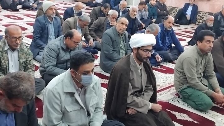 نمازجمعه امروز شهر سعدآباد در آیینه نصاویر