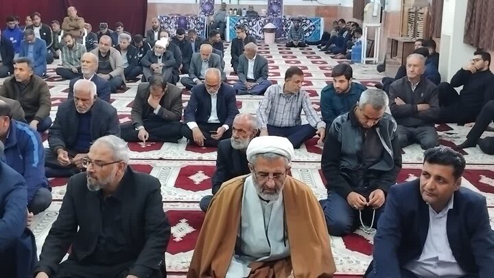 نمازجمعه امروز شهر سعدآباد در آیینه نصاویر