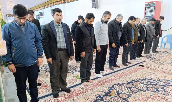 تصاویر/ اقامه نماز جمعه شهر زنگی‌آباد