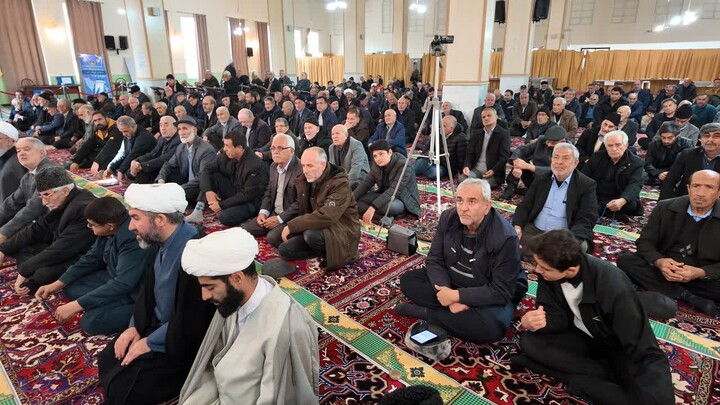 تصاویر/ اقامه نماز جمعه شهرستان هادیشهر