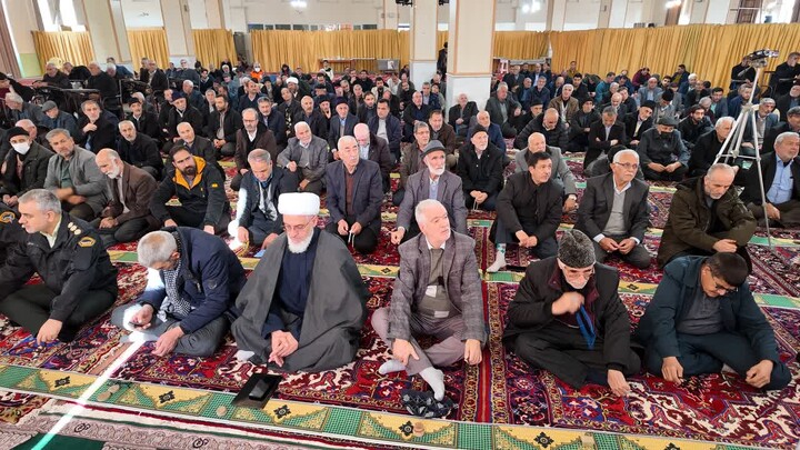 تصاویر/ اقامه نماز جمعه شهرستان هادیشهر