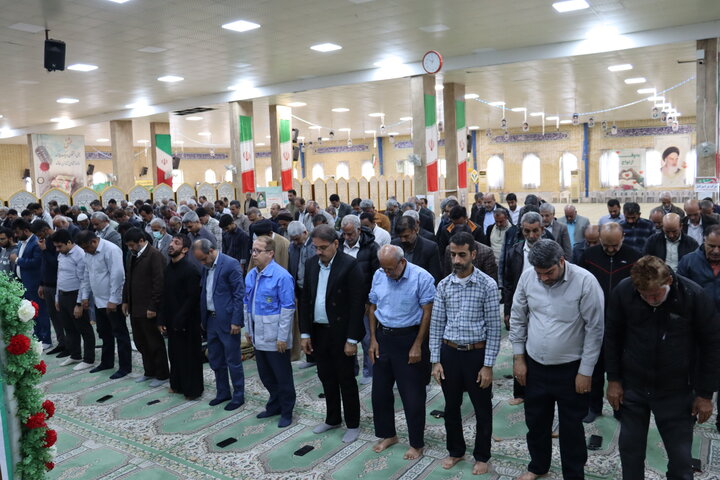 نمازجمعه بندر دیّر به روایت تصویر