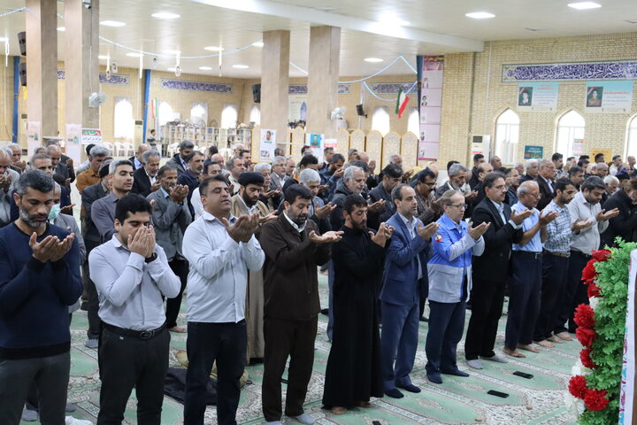 نمازجمعه بندر دیّر به روایت تصویر