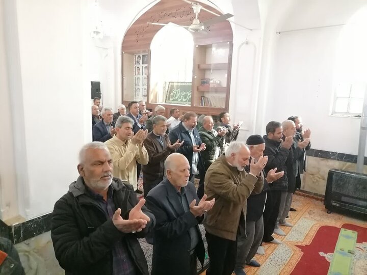 تصاویر/ اقامه نماز جمعه شهر کاظم آباد