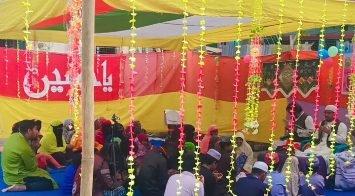 সাইয়্যেদা ফাতিমা যাহরা (সা.আ.)–এর পবিত্র জন্মদিবস উপলক্ষে রাজবাড়ীতে দোয়া মাহফিল অনুষ্ঠিত