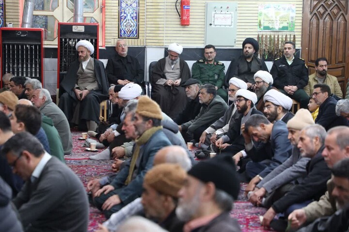 تصاویر/ مراسم بزرگداشت رحلت آیت‌الله شاهچراغی(ره) در مهدی‌شهر