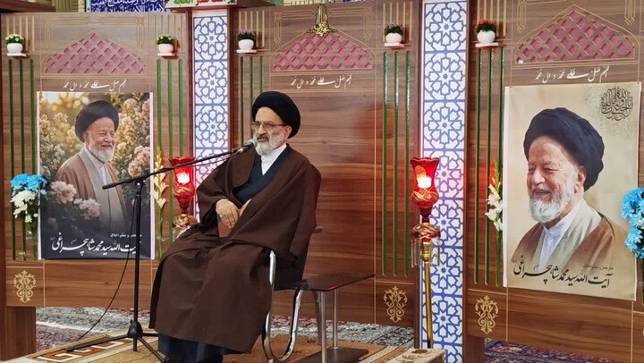 تصاویر/ مراسم بزرگداشت رحلت آیت‌الله شاهچراغی(ره) در مهدی‌شهر