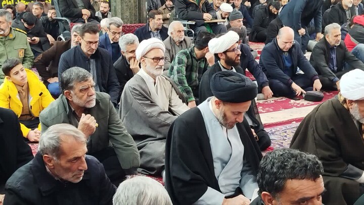 تصاویر/ مراسم بزرگداشت رحلت آیت‌الله شاهچراغی(ره) در مهدی‌شهر