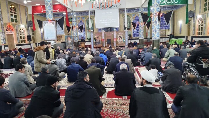 تصاویر/ مراسم بزرگداشت رحلت آیت‌الله شاهچراغی(ره) در مهدی‌شهر